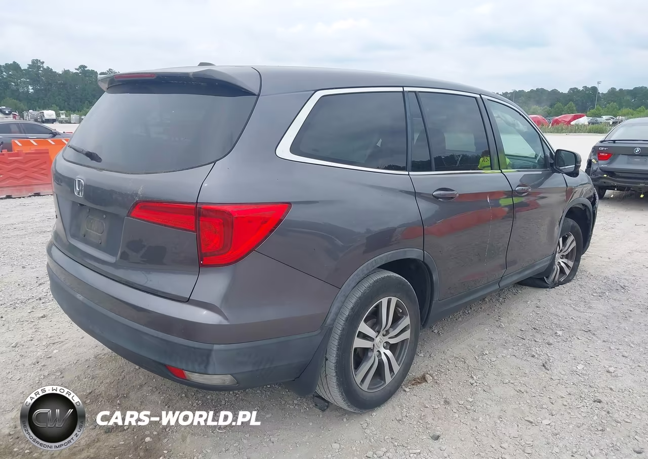 2017 Honda Pilot Ex-L VIN:5FNYF5H5XHB016265 - 4