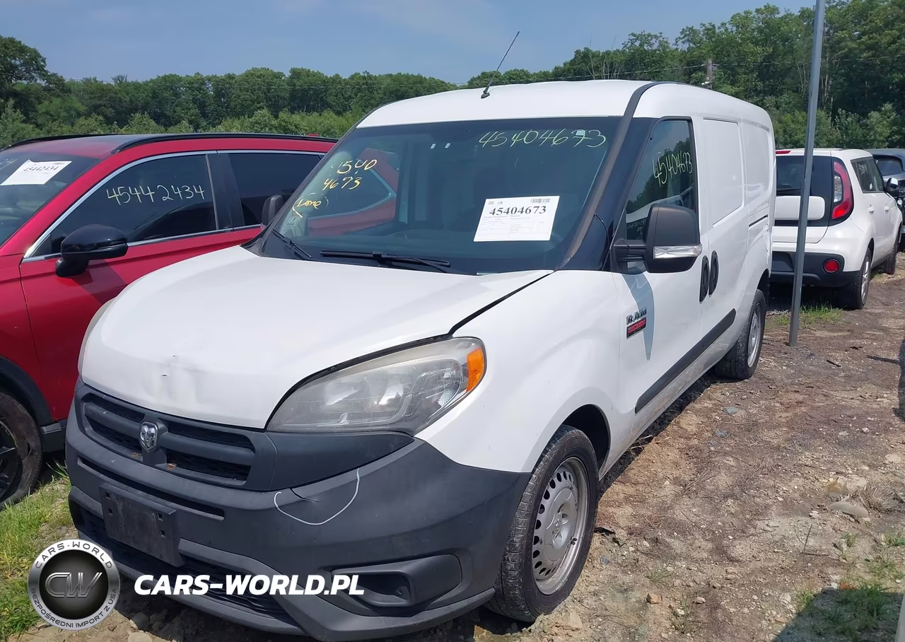2017 Ram Promaster City Tradesman VIN:ZFBERFAB0H6G75702 - 2