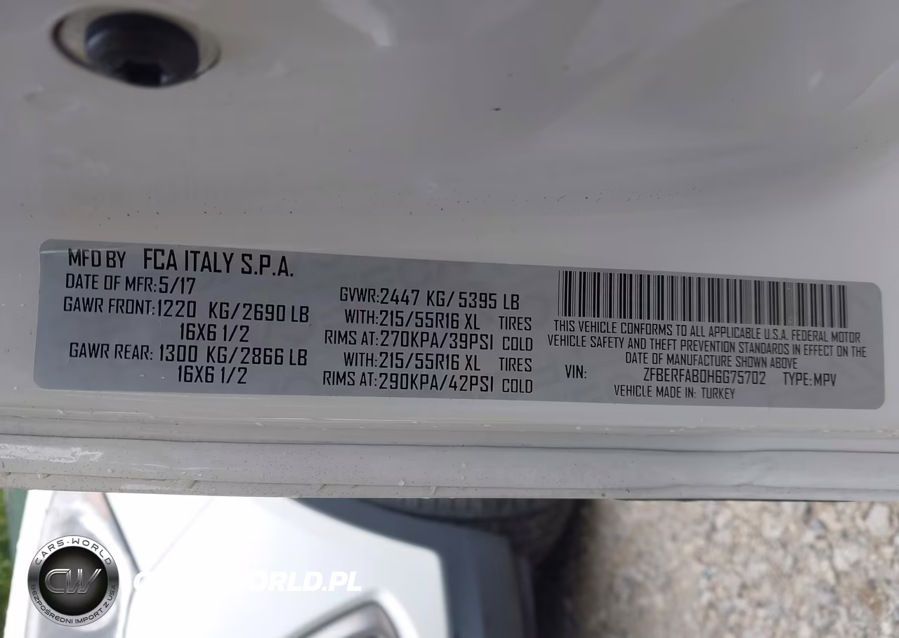 2017 Ram Promaster City Tradesman VIN:ZFBERFAB0H6G75702 - 9