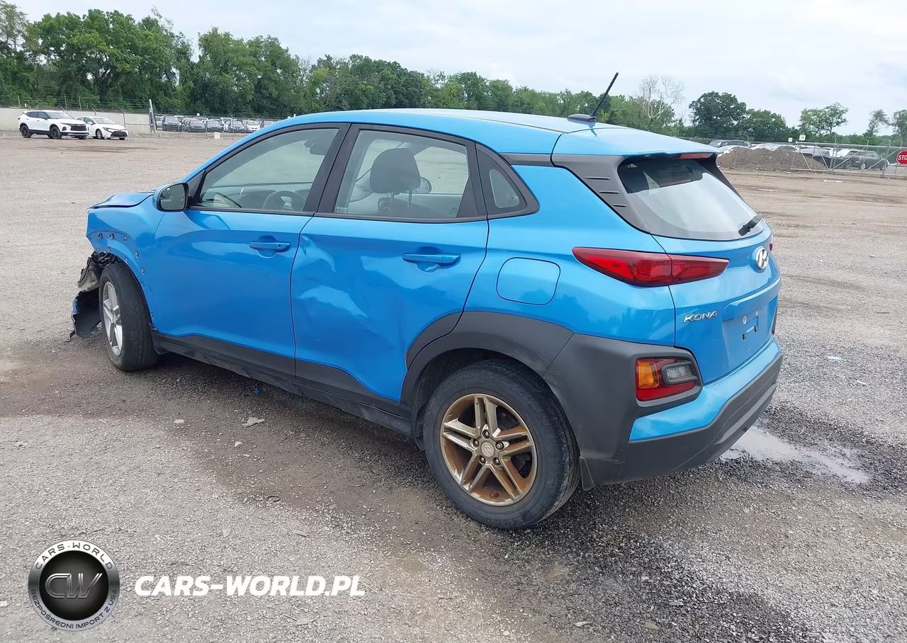 2019 Hyundai Kona Se VIN:KM8K12AAXKU298573 - 3