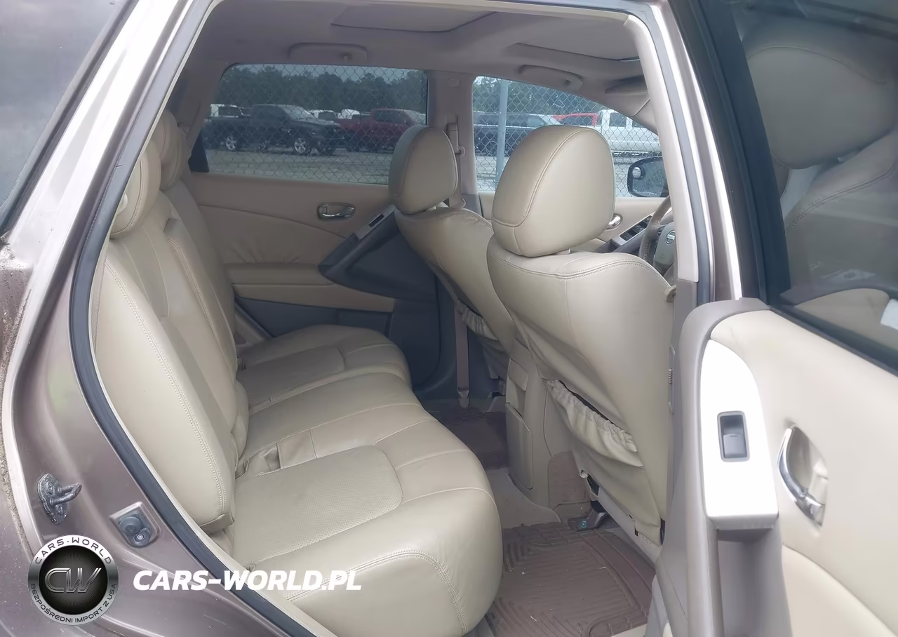 2010 Nissan Murano Sl VIN:JN8AZ1MU0AW020037 - 8