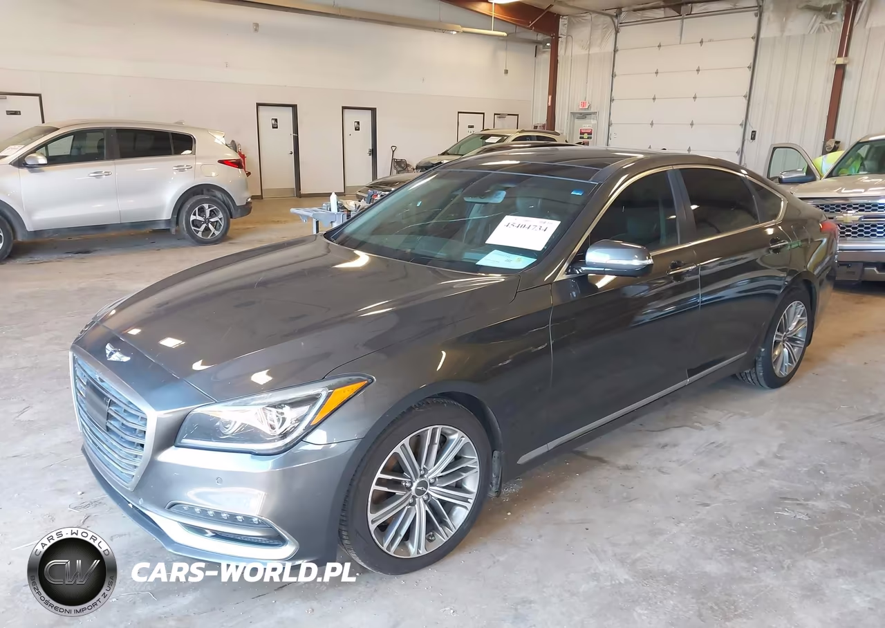 2018 Genesis G80 3.8 VIN:KMHGN4JE2JU266532 - 2