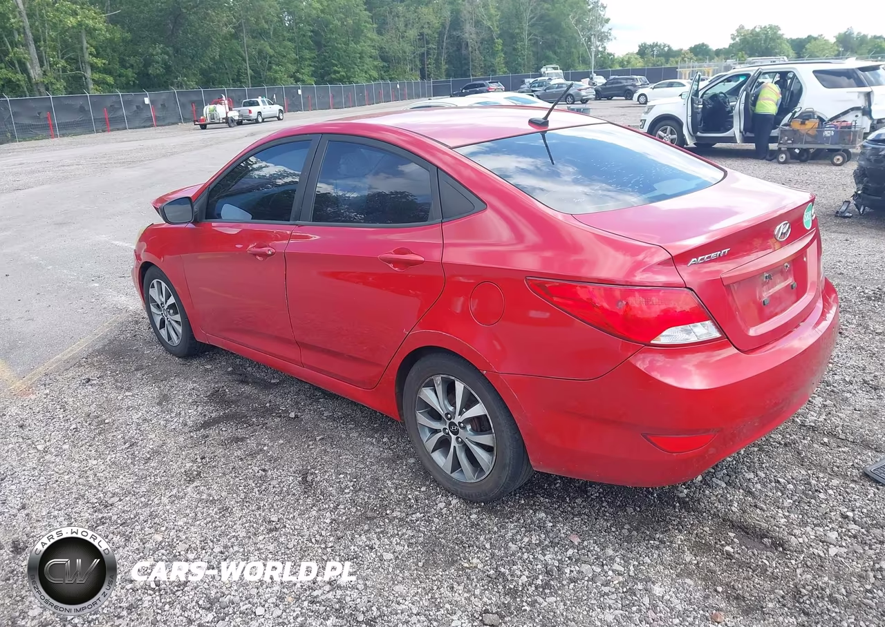 2017 Hyundai Accent Value Edition VIN:KMHCT4AE1HU343647 - 3