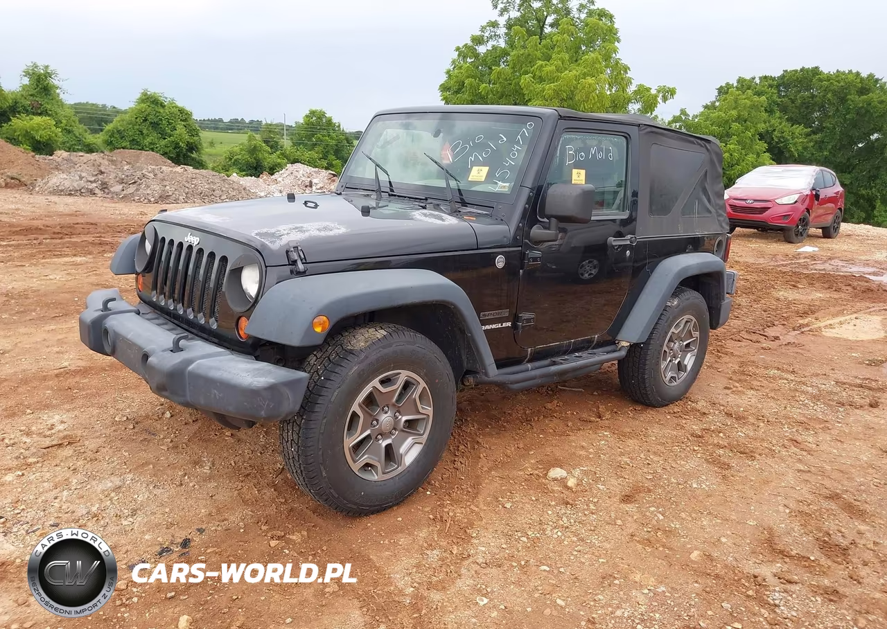 2010 Jeep Wrangler Sport VIN:1J4AA2D17AL205681 - 2