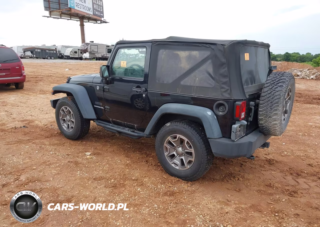 2010 Jeep Wrangler Sport VIN:1J4AA2D17AL205681 - 3
