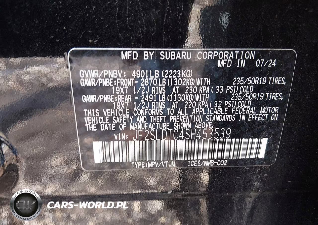 2025 Subaru Forester Touring VIN:JF2SLDTC4SH453539 - 9