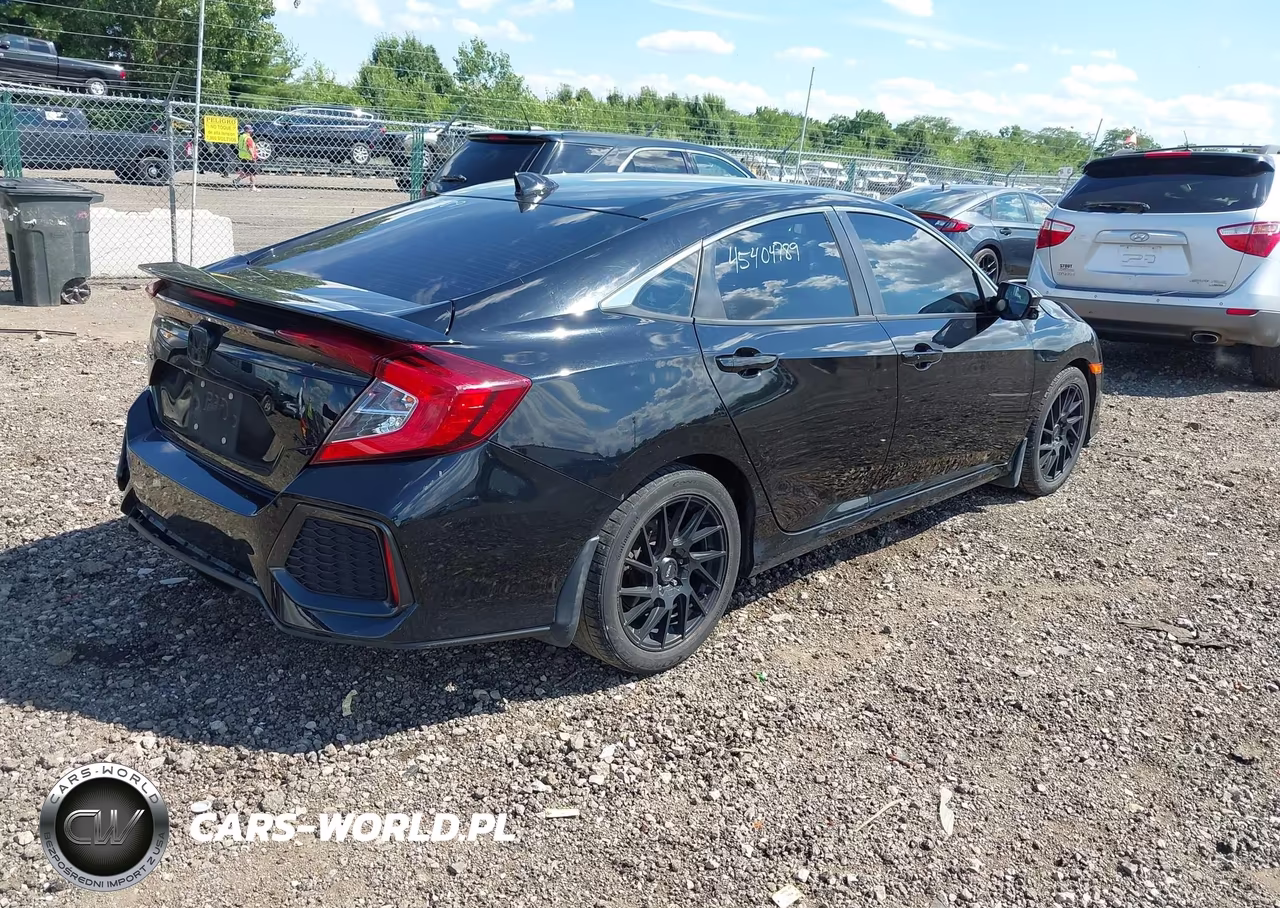 2017 Honda Civic Si VIN:2HGFC1E5XHH707224 - 4