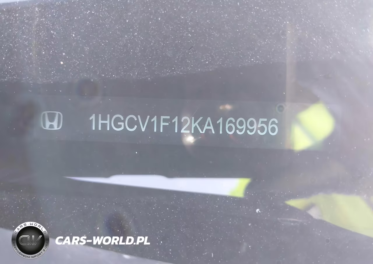 2019 Honda Accord Lx VIN:1HGCV1F12KA169956 - 17