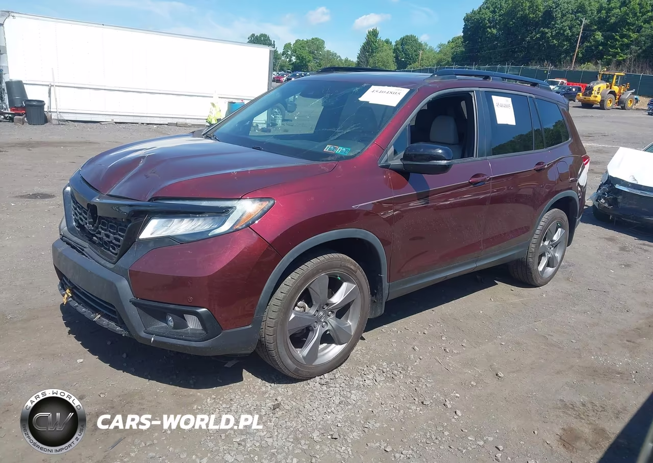 2019 Honda Passport Touring VIN:5FNYF8H93KB008133 - 2