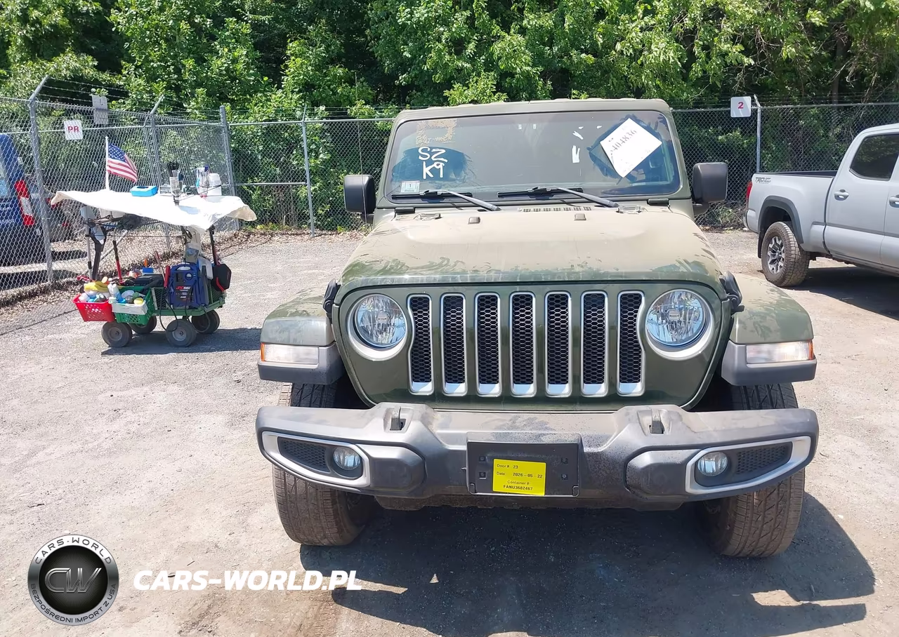 2021 Jeep Wrangler Unlimited Sahara VIN:1C4HJXENXMW573603 - 12