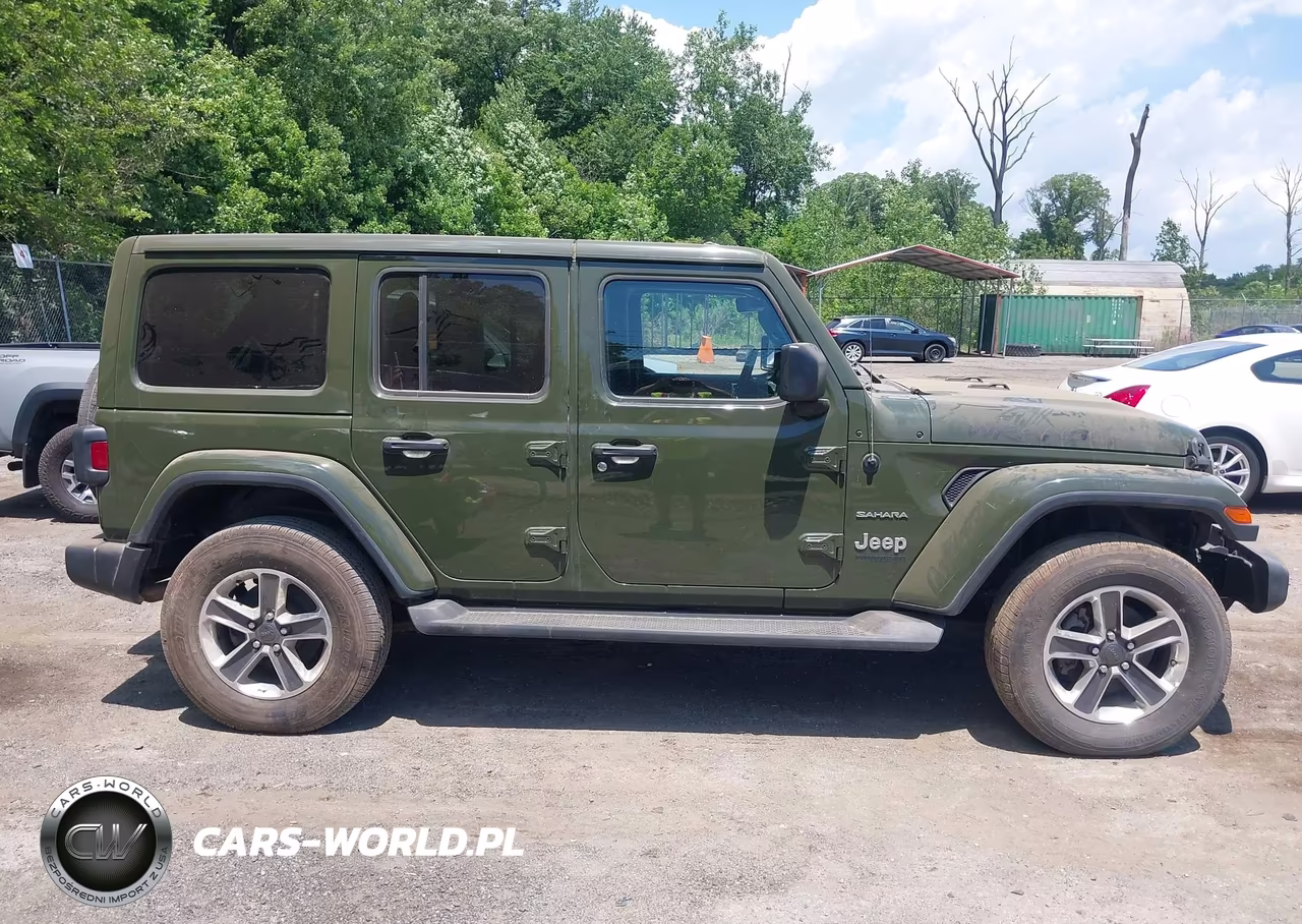 2021 Jeep Wrangler Unlimited Sahara VIN:1C4HJXENXMW573603 - 13
