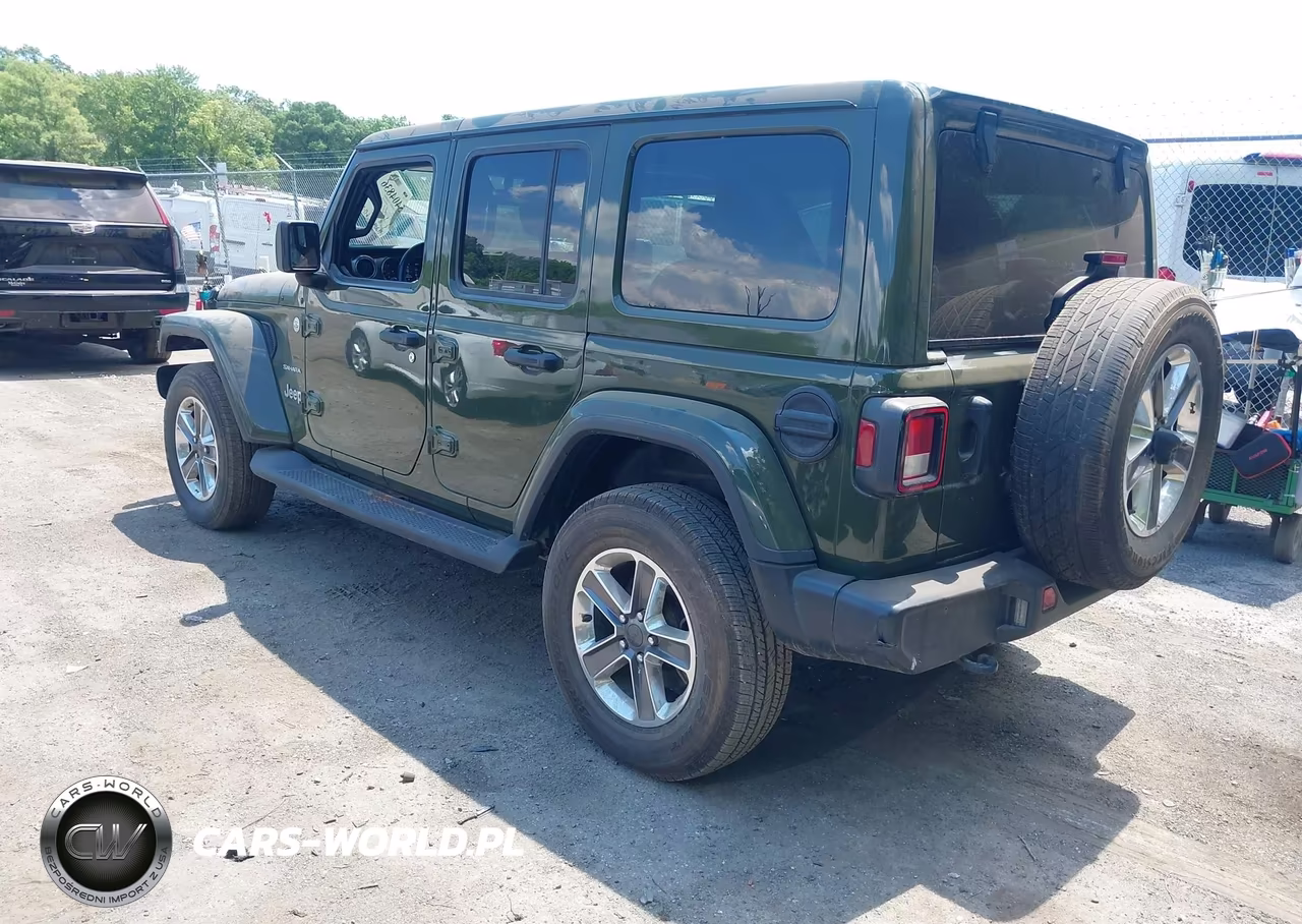 2021 Jeep Wrangler Unlimited Sahara VIN:1C4HJXENXMW573603 - 3
