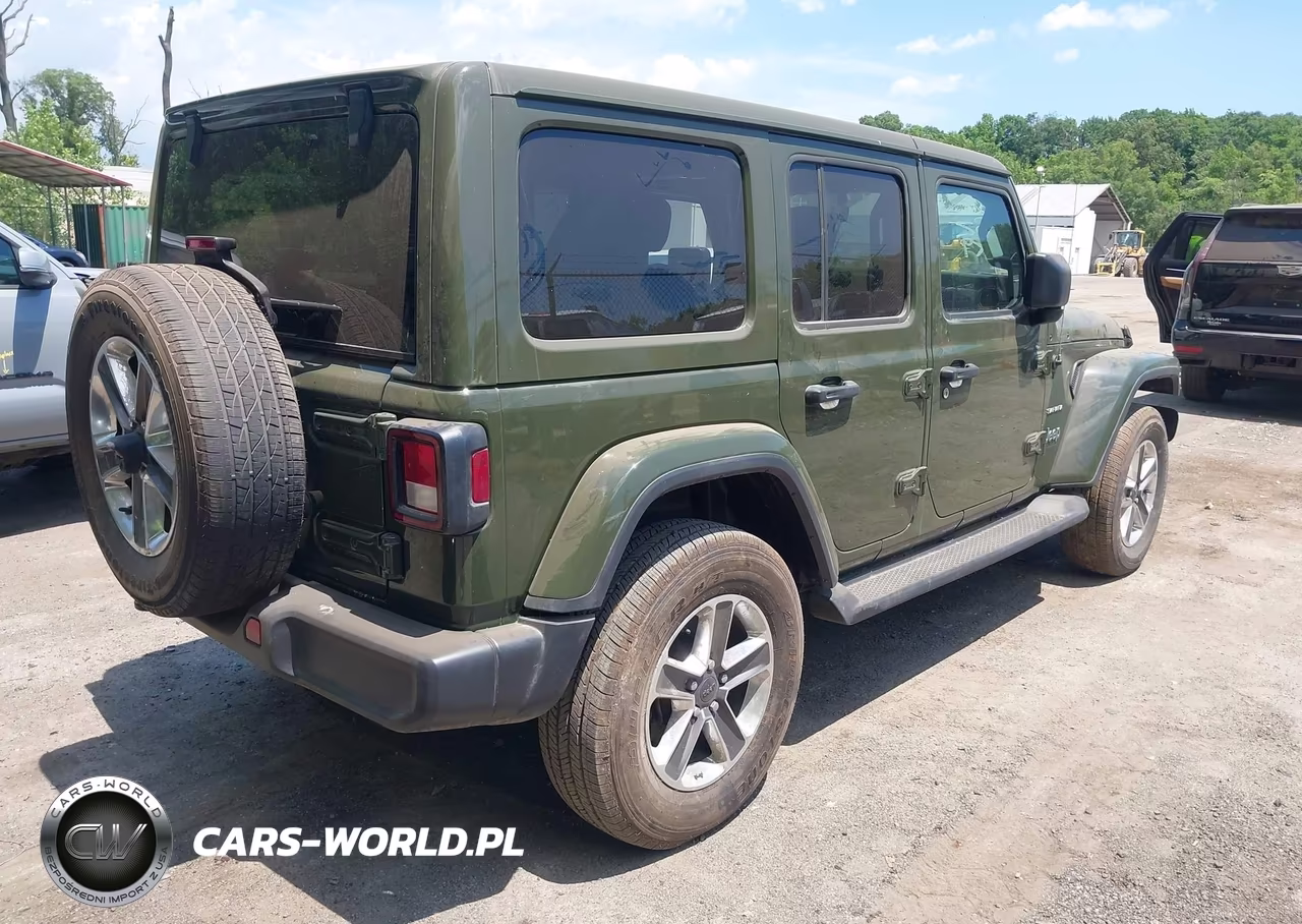 2021 Jeep Wrangler Unlimited Sahara VIN:1C4HJXENXMW573603 - 4