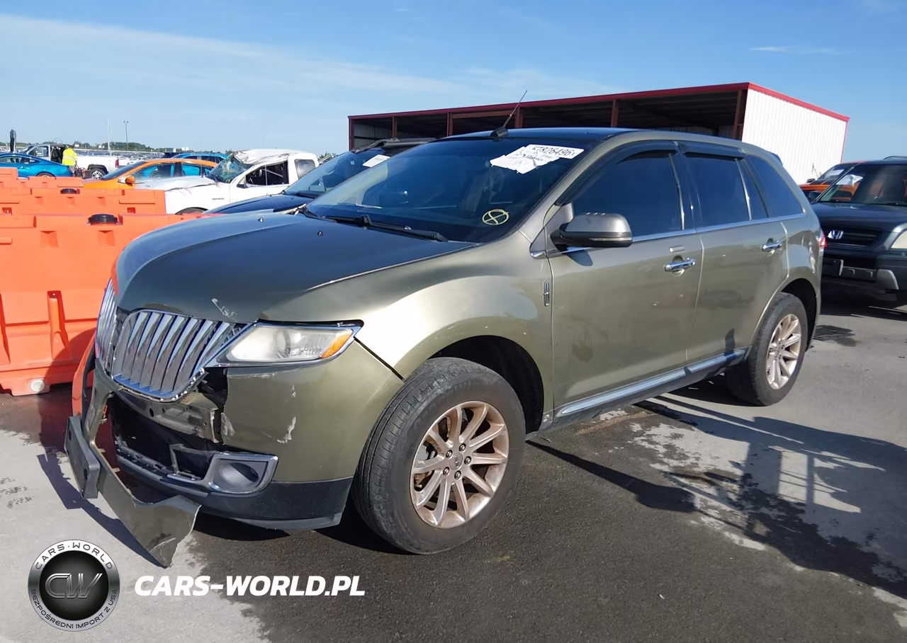 2013 Lincoln Mkx VIN:2LMDJ8JK0DBL29167 - 2
