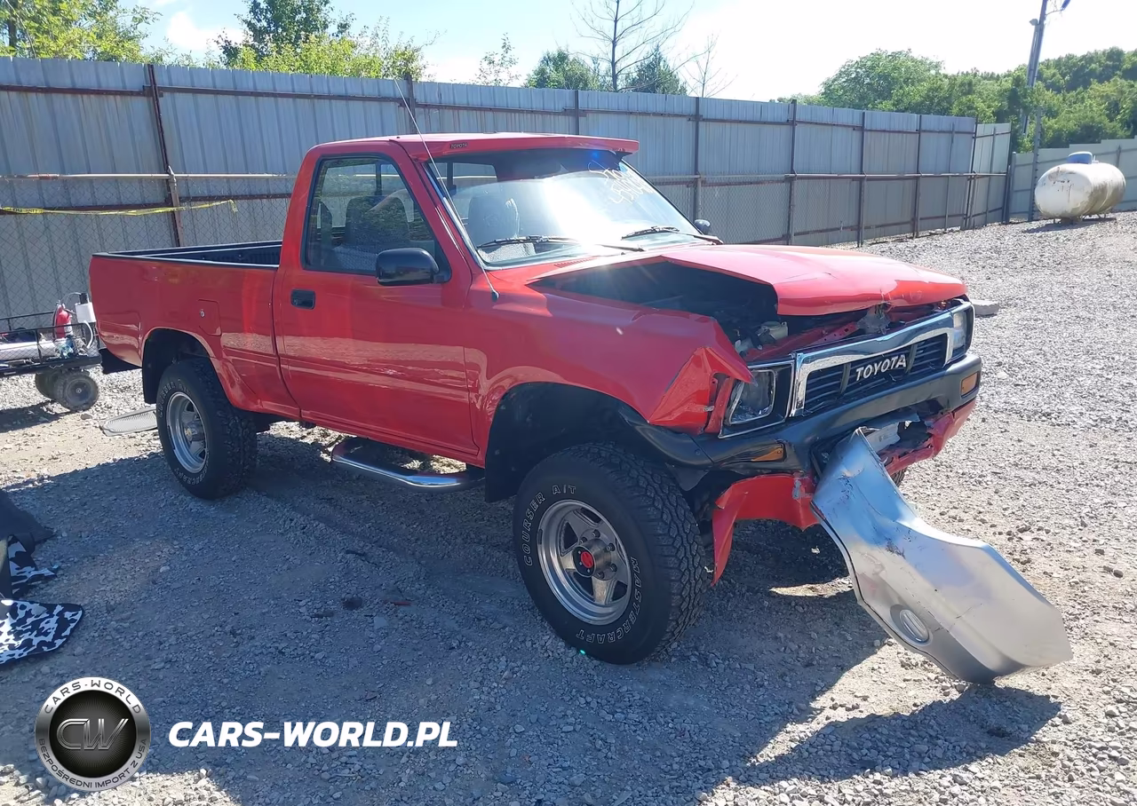 1990 Toyota Pickup 1-2 Ton Sht Wheelbase Dlx