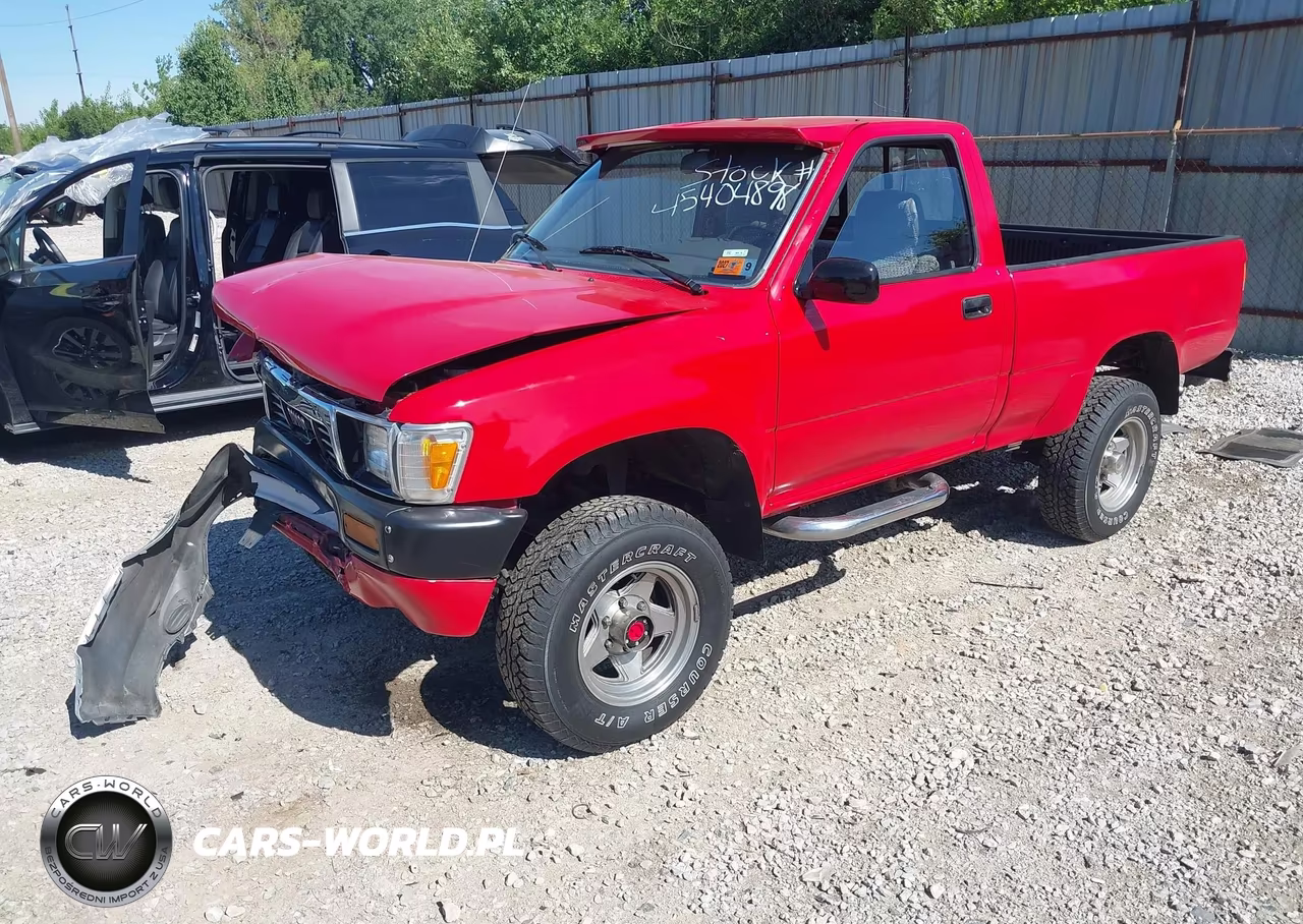 1990 Toyota Pickup 1-2 Ton Sht Wheelbase Dlx VIN:JT4RN01P1L7031838 - 2