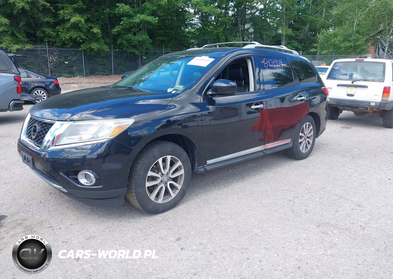2013 Nissan Pathfinder Sl VIN:5N1AR2MM2DC637264 - 2