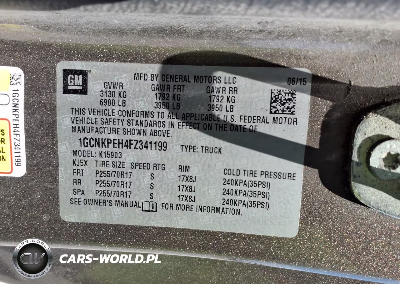 2015 Chevrolet Silverado 1500 Work Truck VIN:1GCNKPEH4FZ341199 - 9