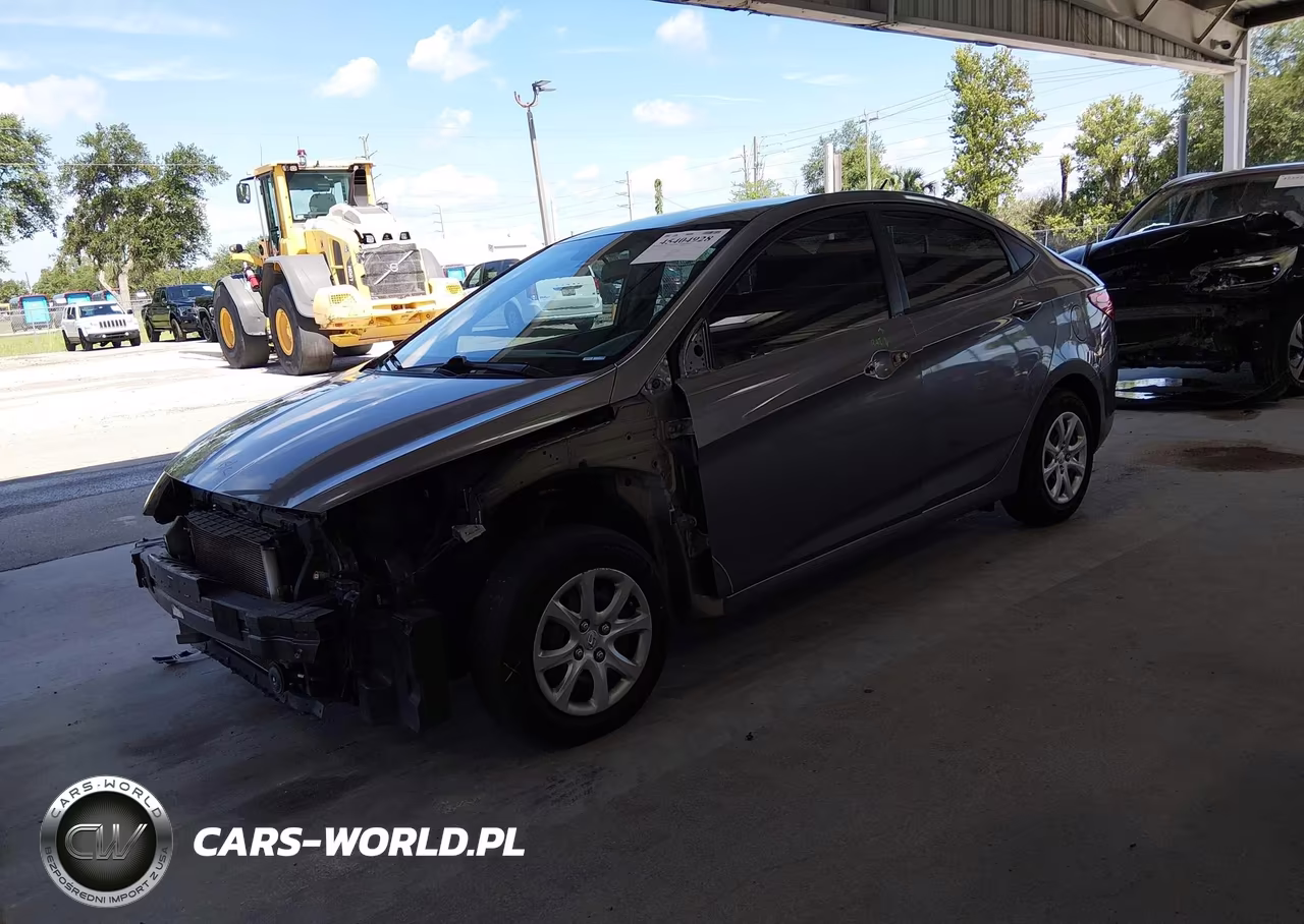 2013 Hyundai Accent Gls VIN:KMHCT4AE9DU585502 - 2