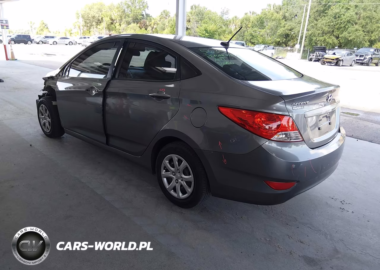 2013 Hyundai Accent Gls VIN:KMHCT4AE9DU585502 - 3