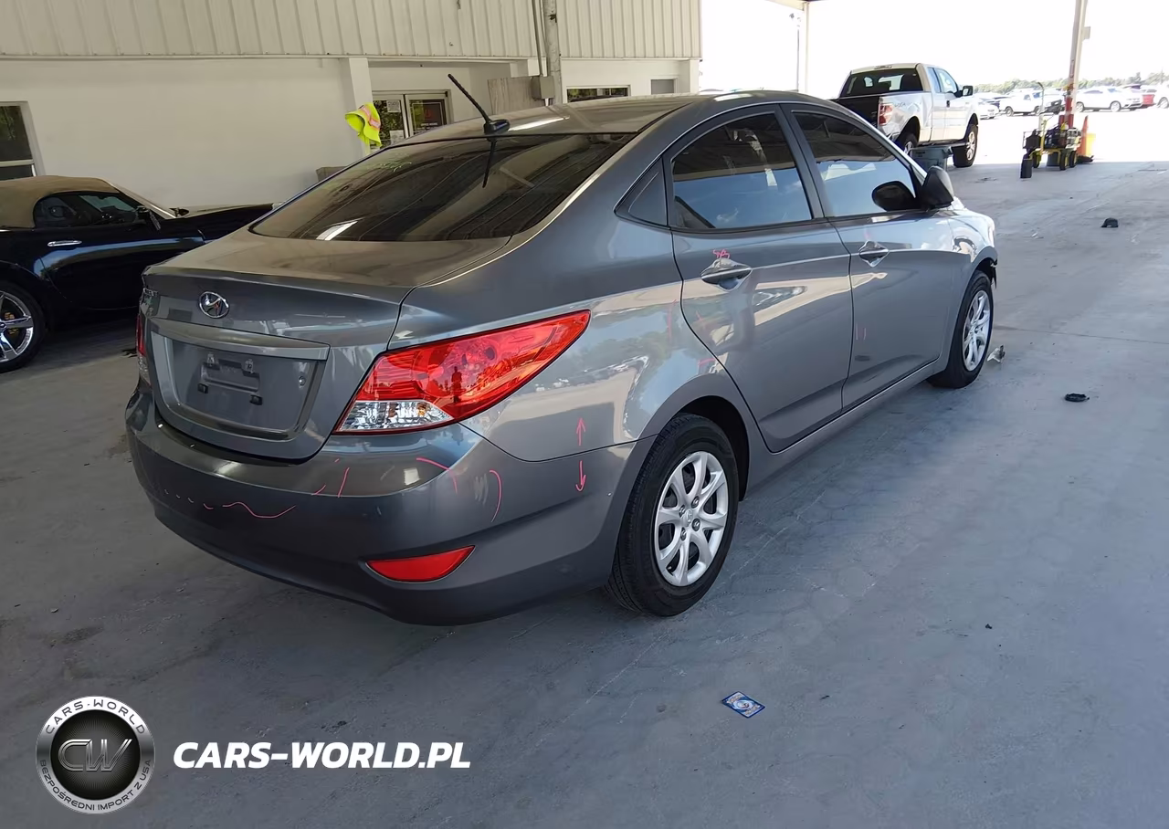 2013 Hyundai Accent Gls VIN:KMHCT4AE9DU585502 - 4