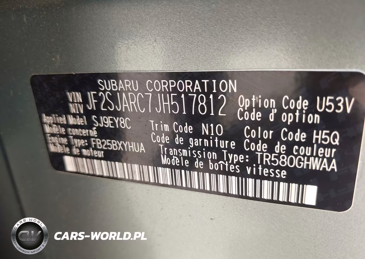 2018 Subaru Forester 2.5I Limited VIN:JF2SJARC7JH517812 - 9