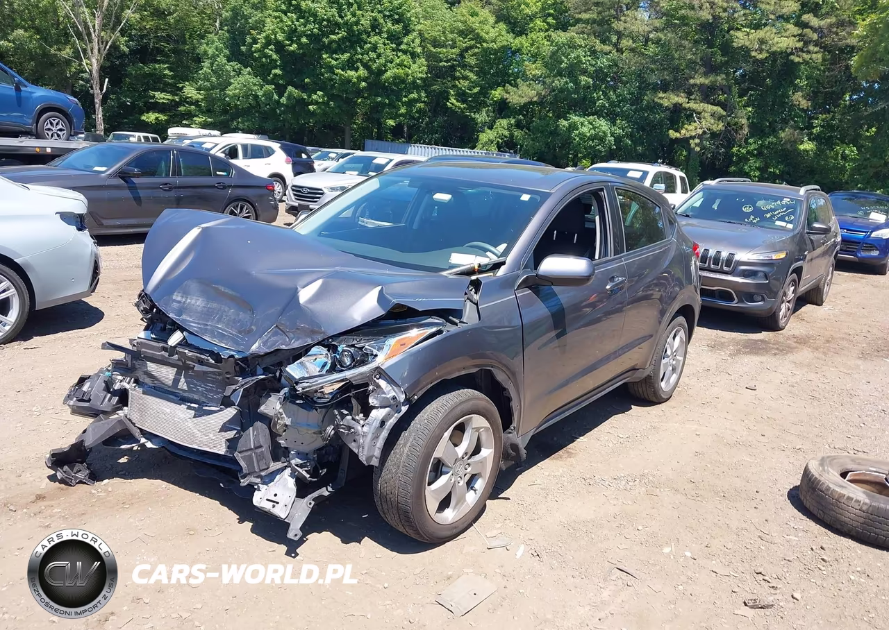 2021 Honda Hr-V 2Wd Lx VIN:3CZRU5H37MM725499 - 2
