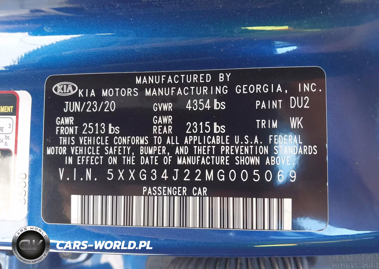 2021 Kia K5 Ex VIN:5XXG34J22MG005069 - 9