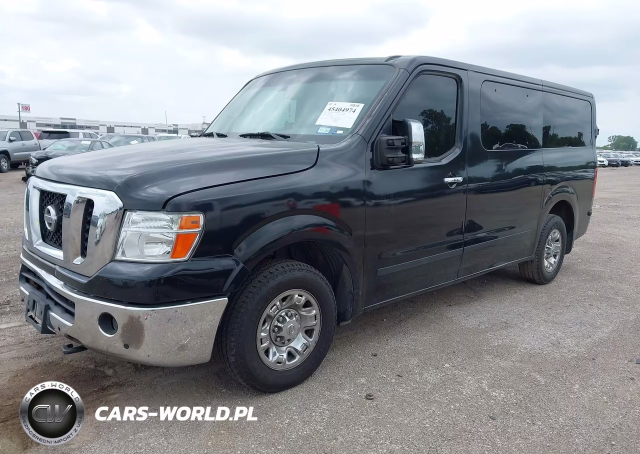 2019 Nissan Nv Passenger Nv3500 Hd Sl V8 VIN:5BZAF0AA9KN850211 - 2