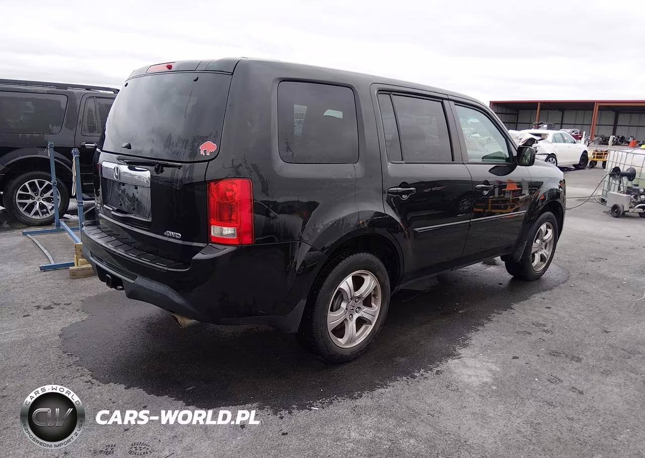 2015 Honda Pilot Ex VIN:5FNYF4H44FB012873 - 4