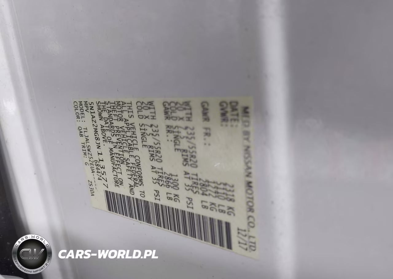 2018 Nissan Murano Platinum VIN:5N1AZ2MG8JN113577 - 9
