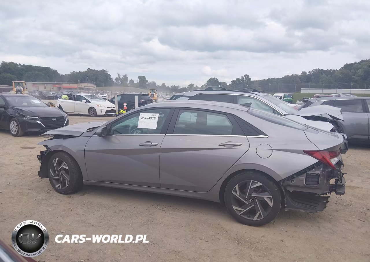 2025 Hyundai Elantra Sel Convenience VIN:KMHLS4DG3SU944811 - 14