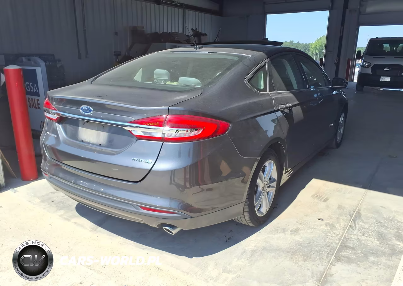 2018 Ford Fusion Hybrid S VIN:3FA6P0UU5JR271601 - 4