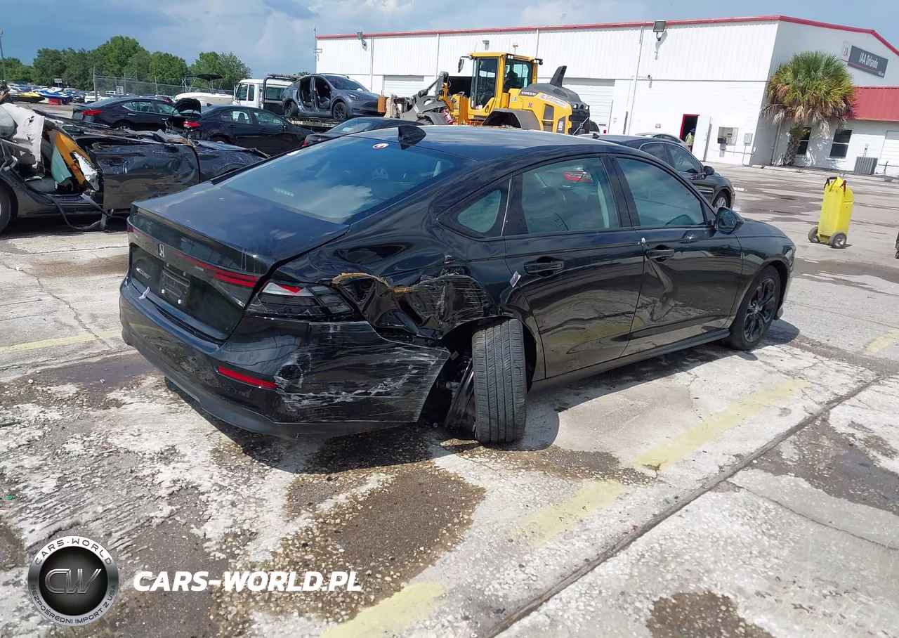 2025 Honda Accord Se VIN:1HGCY1F45SA091254 - 4