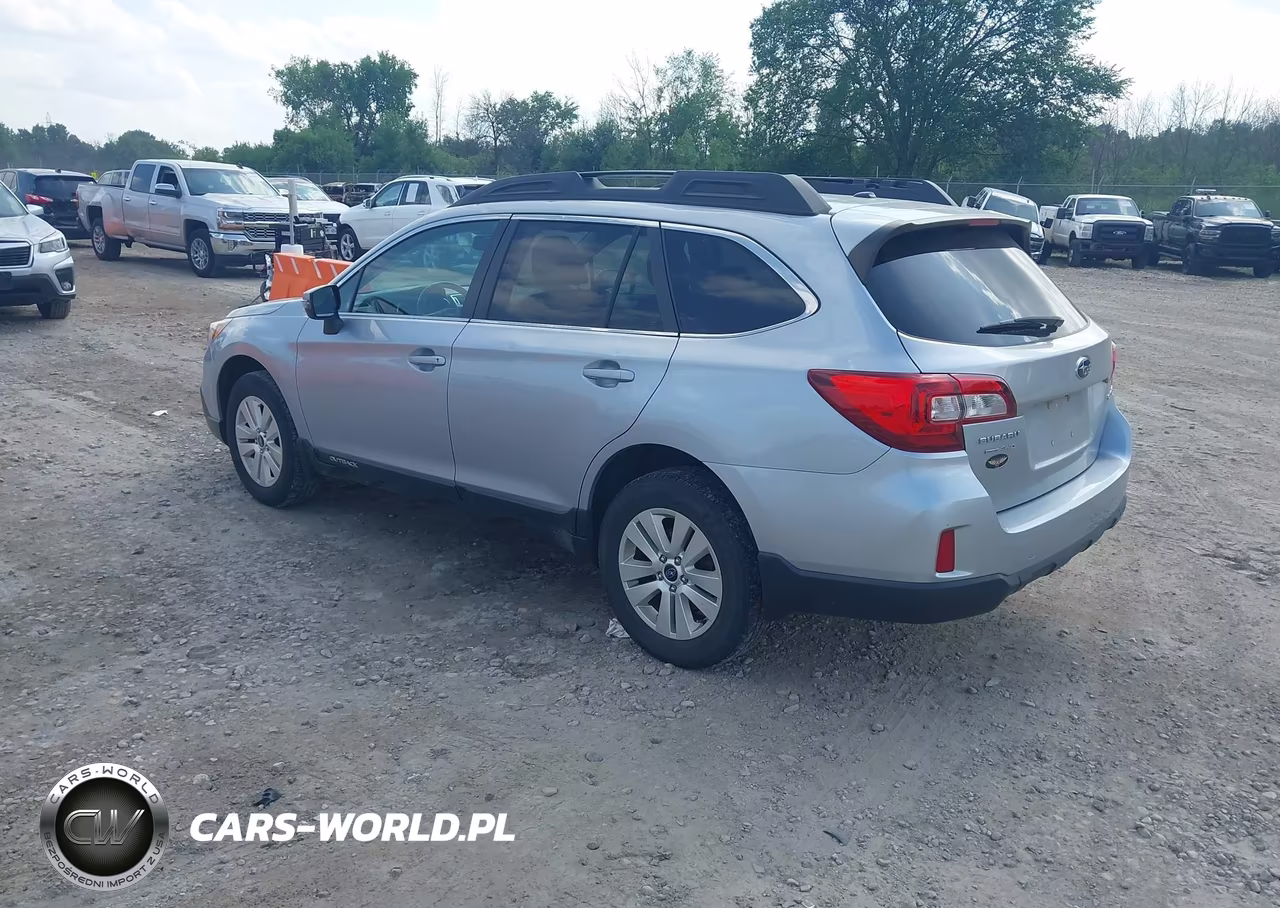 2015 Subaru Outback 2.5I Premium VIN:4S4BSBFC9F3343473 - 3