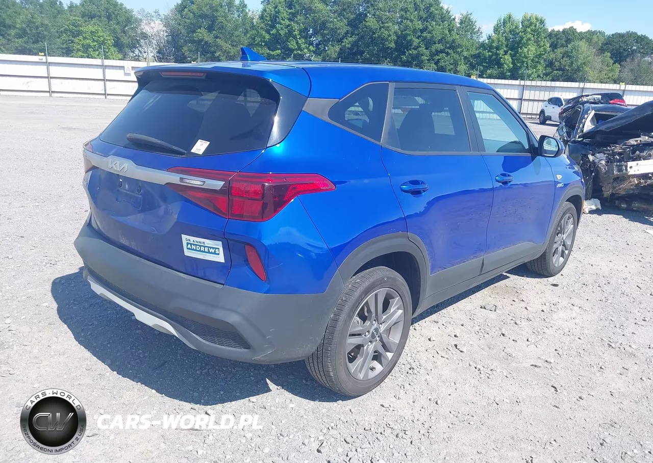 2022 Kia Seltos Lx VIN:KNDEPCAA5N7333187 - 4
