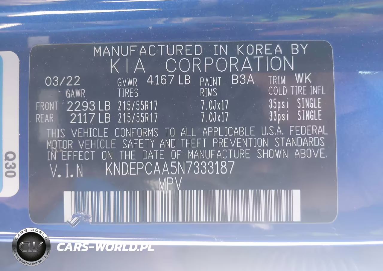 2022 Kia Seltos Lx VIN:KNDEPCAA5N7333187 - 9