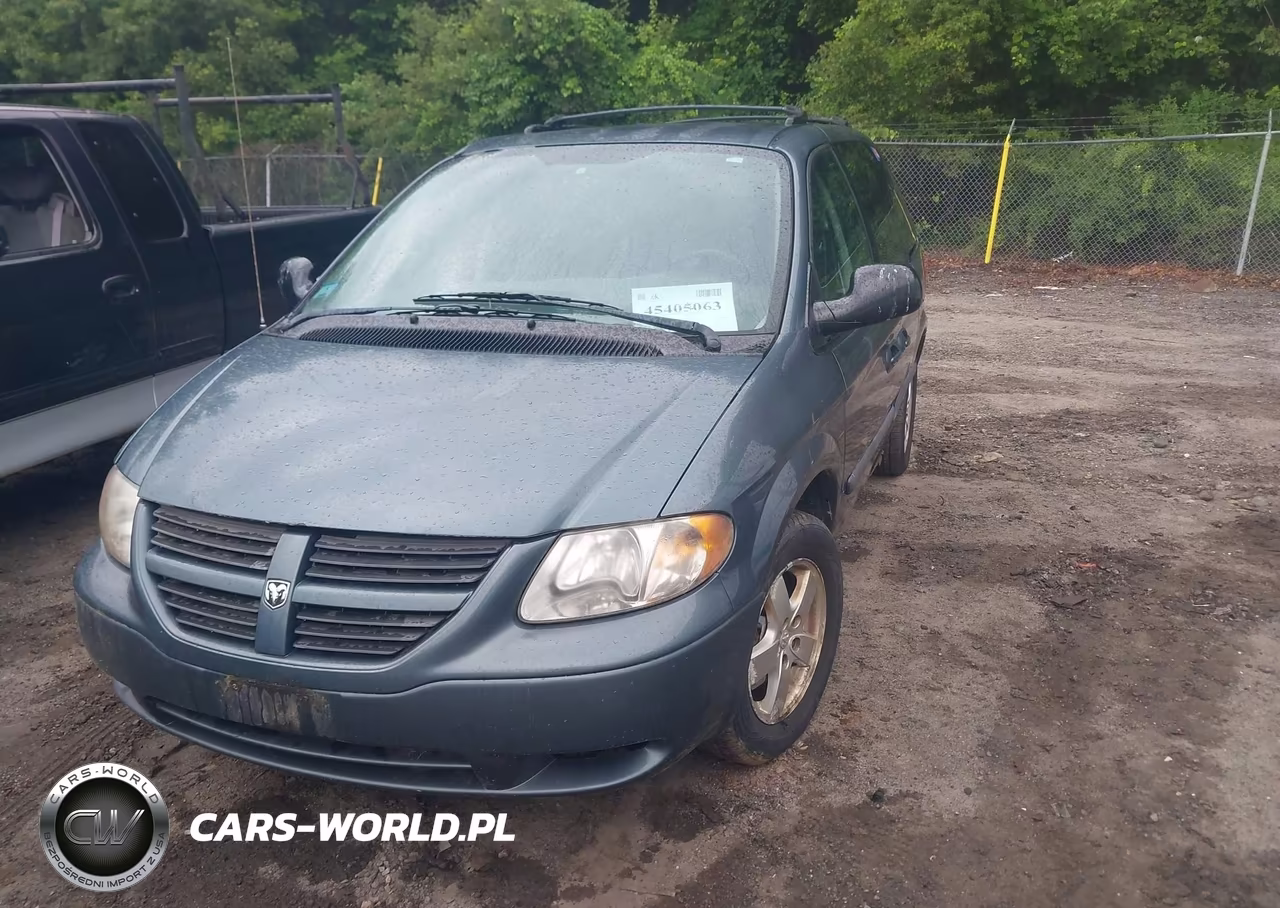 2006 Dodge Caravan Sxt VIN:1D4GP45R56B501779 - 2