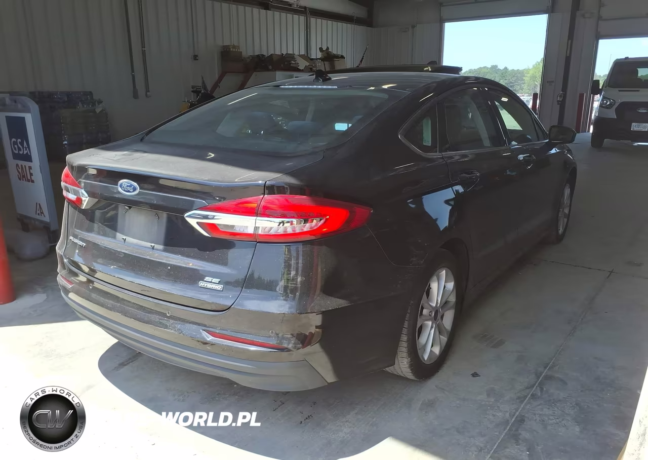 2020 Ford Fusion Hybrid Se VIN:3FA6P0LU6LR245173 - 4