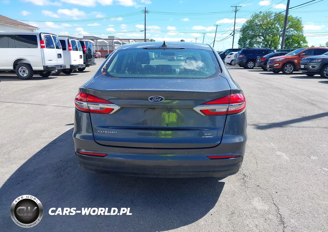 2020 Ford Fusion Hybrid Se VIN:3FA6P0LU4LR244944 - 16