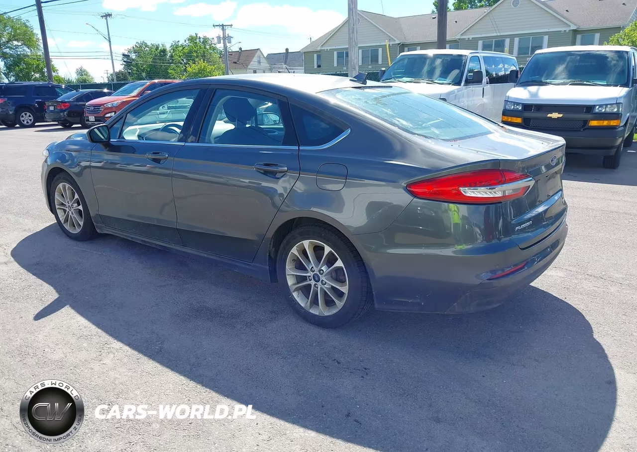 2020 Ford Fusion Hybrid Se VIN:3FA6P0LU4LR244944 - 3
