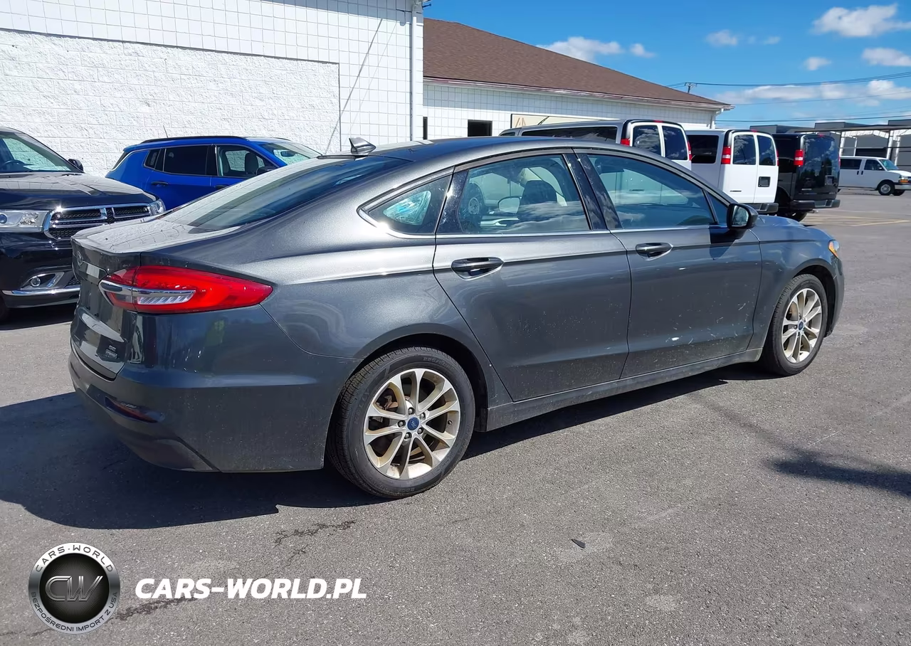 2020 Ford Fusion Hybrid Se VIN:3FA6P0LU4LR244944 - 4