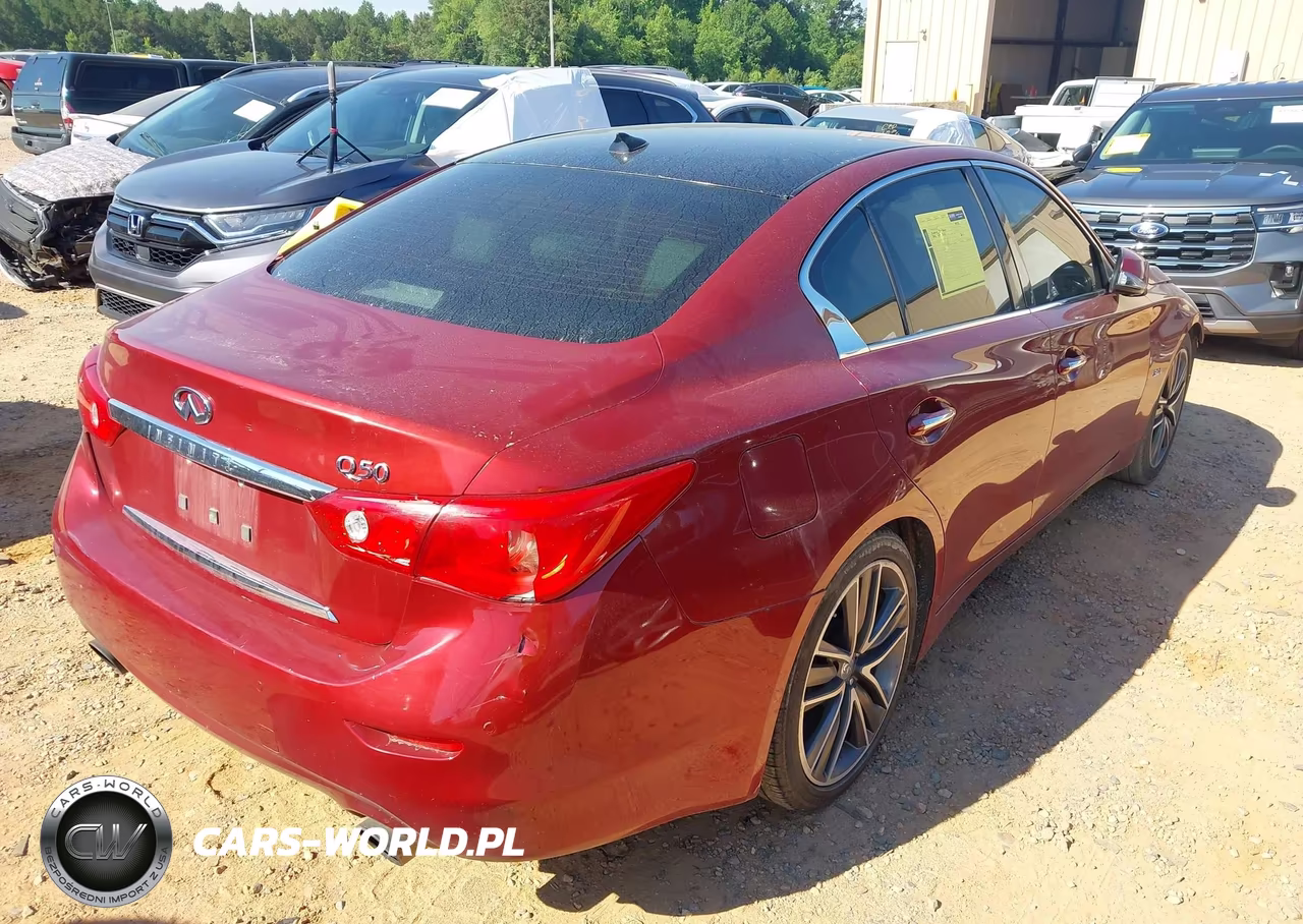 2016 Infiniti Q50 3.0T Premium VIN:JN1EV7AP7GM302127 - 4