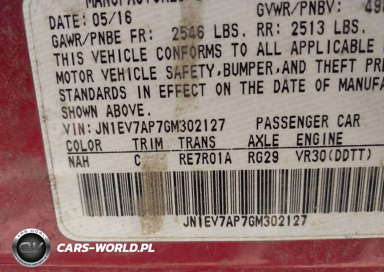 2016 Infiniti Q50 3.0T Premium VIN:JN1EV7AP7GM302127 - 9