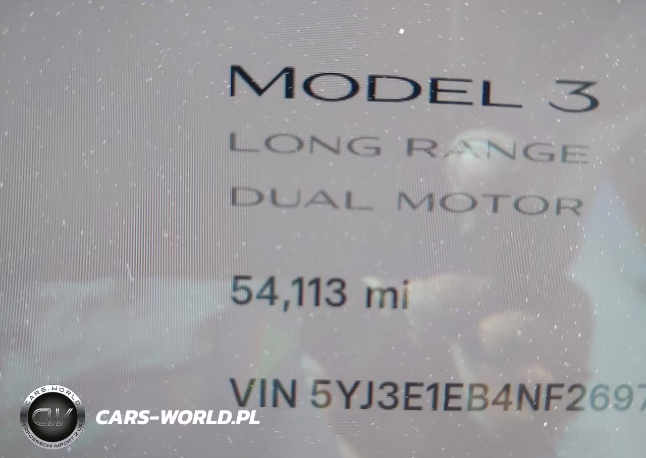 2022 Tesla Model 3 Long Range Dual Motor All-Wheel Drive VIN:5YJ3E1EB4NF269786 - 15