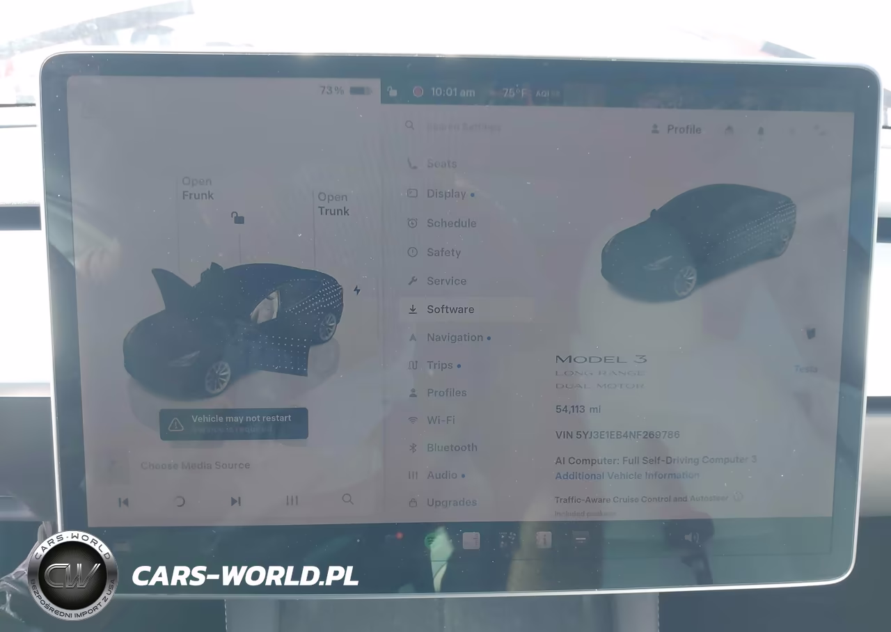 2022 Tesla Model 3 Long Range Dual Motor All-Wheel Drive VIN:5YJ3E1EB4NF269786 - 17
