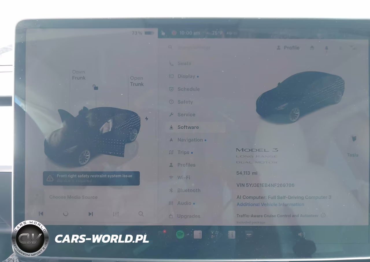 2022 Tesla Model 3 Long Range Dual Motor All-Wheel Drive VIN:5YJ3E1EB4NF269786 - 18