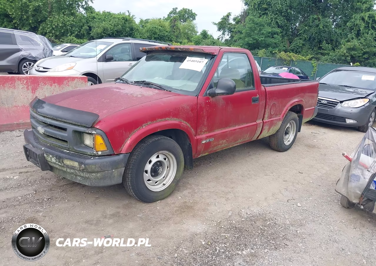 1997 Chevrolet S-10 Fleetside VIN:1GCCS1442V8172551 - 2