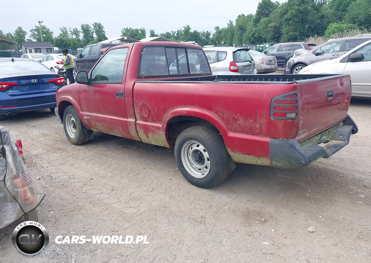 1997 Chevrolet S-10 Fleetside VIN:1GCCS1442V8172551 - 3