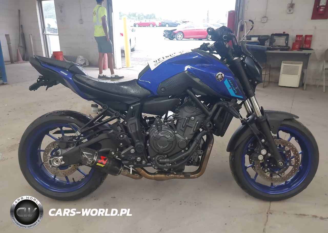 2022 Yamaha Mt07 VIN:JYARM32EXNA003829 - 12